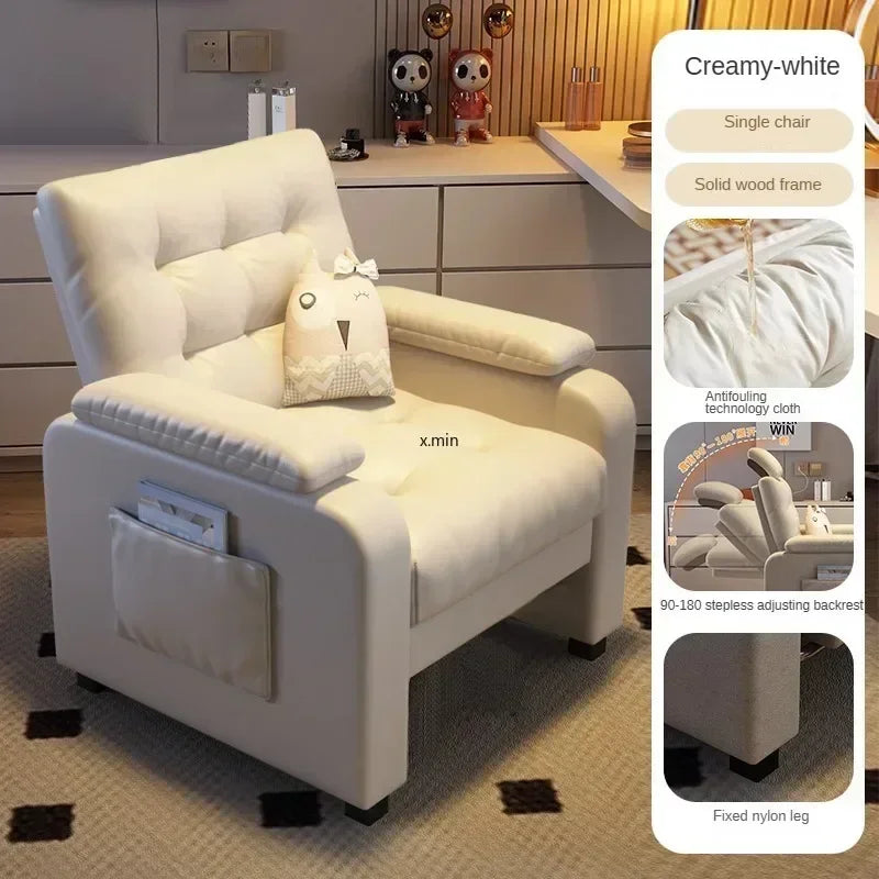 Lazy Computer Chair Home Office Back Sitting Comfortable Sofa Chair Furniture muebles Bedroom Internet Café Gaming Chair