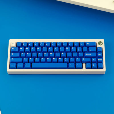 121 Keys Classic Blue Keyboard Keycaps Double Shot ABS Keycaps Cherry Profile for Gateron MX Switches Mechanical Gamer Keyboard