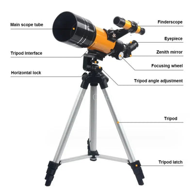 150X Zoom HD Star Moon Professional Astronomical Telescope Space Long Range Binoculars Powerful Monocular Night Vision