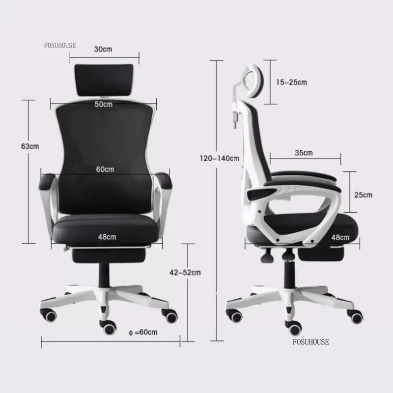 Comfortable Ergonomic Gaming Office Chairs Computer Recliner Lift Swivel Chair Gamer Chair Home Office Furniture k l n