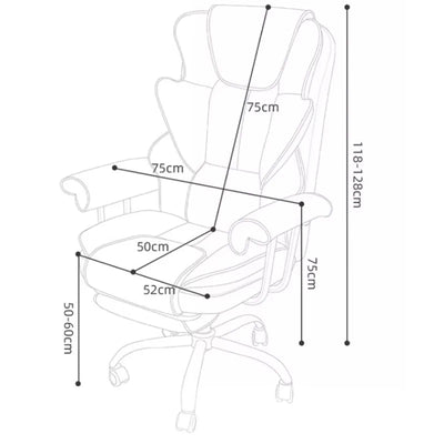 Foot Rest Chair Ergonomic Gaming Chairs Computer Comfortable Wheels Massage Adjustable Sedia Da Ufficio Office Furniture