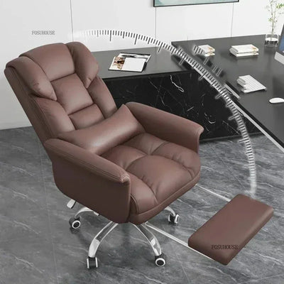 Comfortable Long-term Sitting Office Chairs Reclining Sofa Seat Office Boss Chair Home Dormitory Gaming Chair Office Furniture P