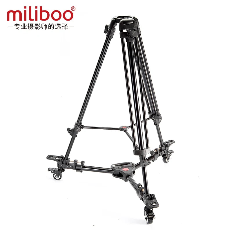 miliboo MJL01 Professional Heavy Duty Camera Tripod Dolly Wheels Adjustable Leg Kits for Canon Nikon DSLR Camera Video Stand