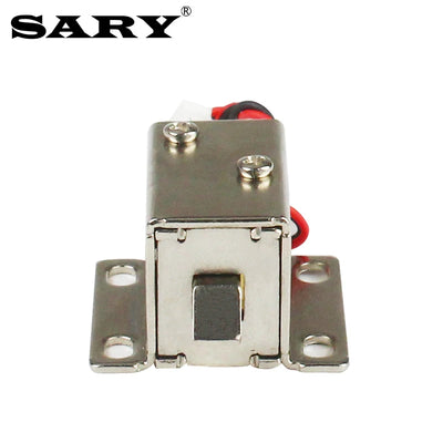 LY031 DC 12V electric control lock electromagnetic lock small access control electric mortise lock electromagnet