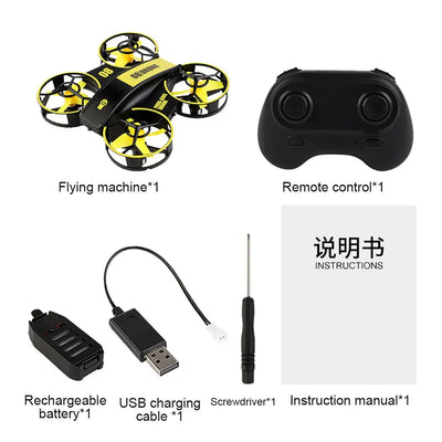 Mini RC Drone Helicopter Altitude Hold RC Quadcopter Auto Hovering Remote Control Quadcopter Toys Headless Mode Best Gift Choice