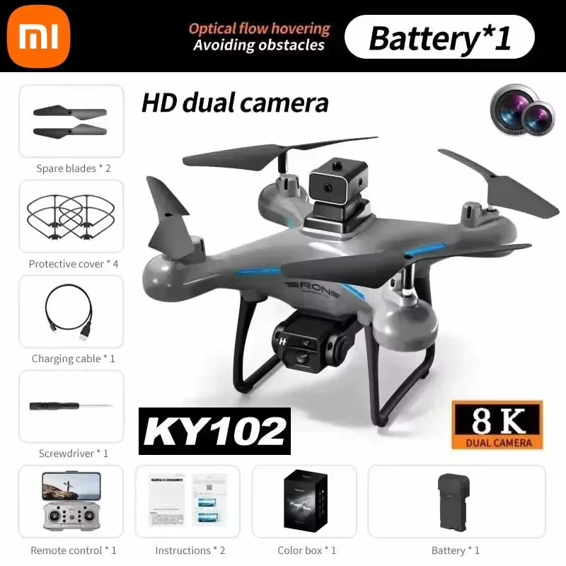 Xiaomi MIJIA KY102 Drone 8K Professional HD Aerial Photography Dual Camera Optical Flow Obstacle Avoidance Four-Axis RC UAV