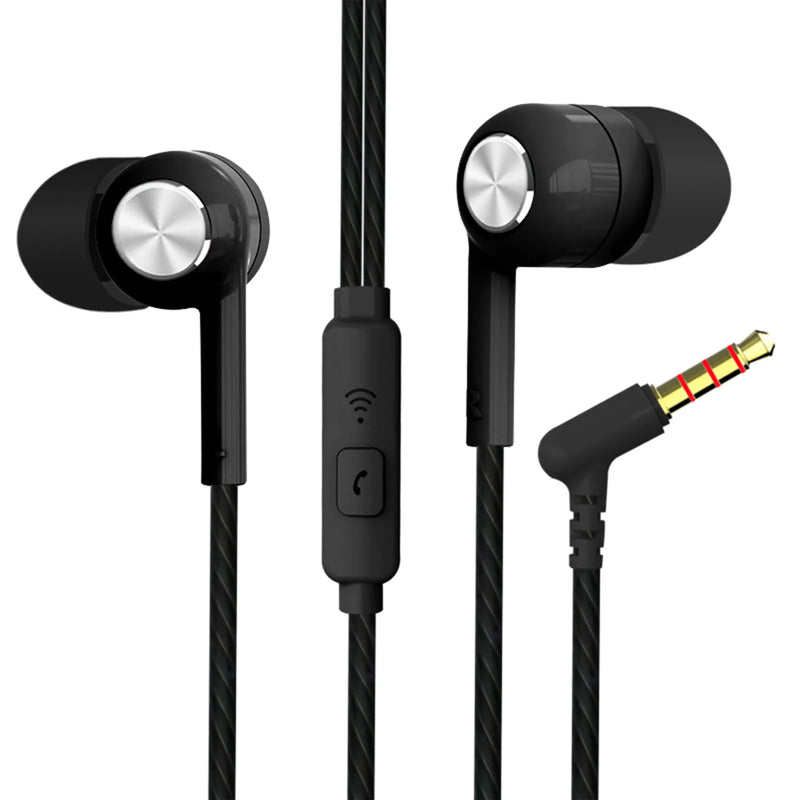 3.5mm Wired Earphone With Mic In-Ear Headset For Xiaomi Mobile Phone Pc Gaming Ultra Bass Super Sound Earbud Music Earphones