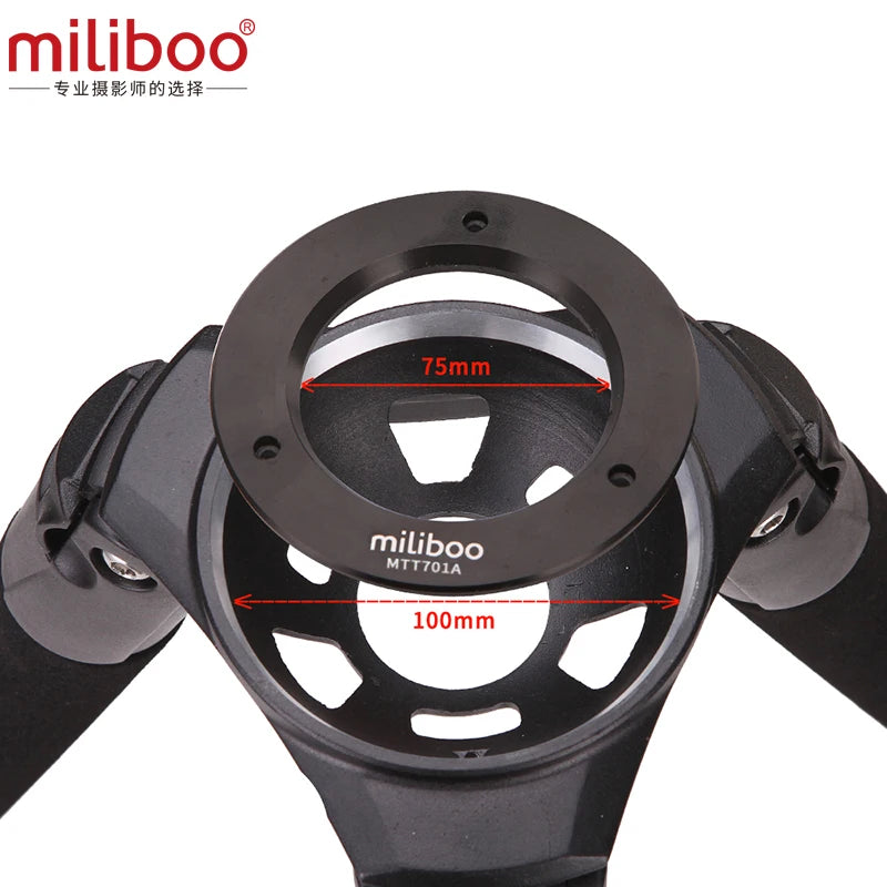 miliboo MTT701A without head Camera Tripod Stand for Professional DSLR Camera /Digital Camcorder Video Tripod Load 25 kg Max !