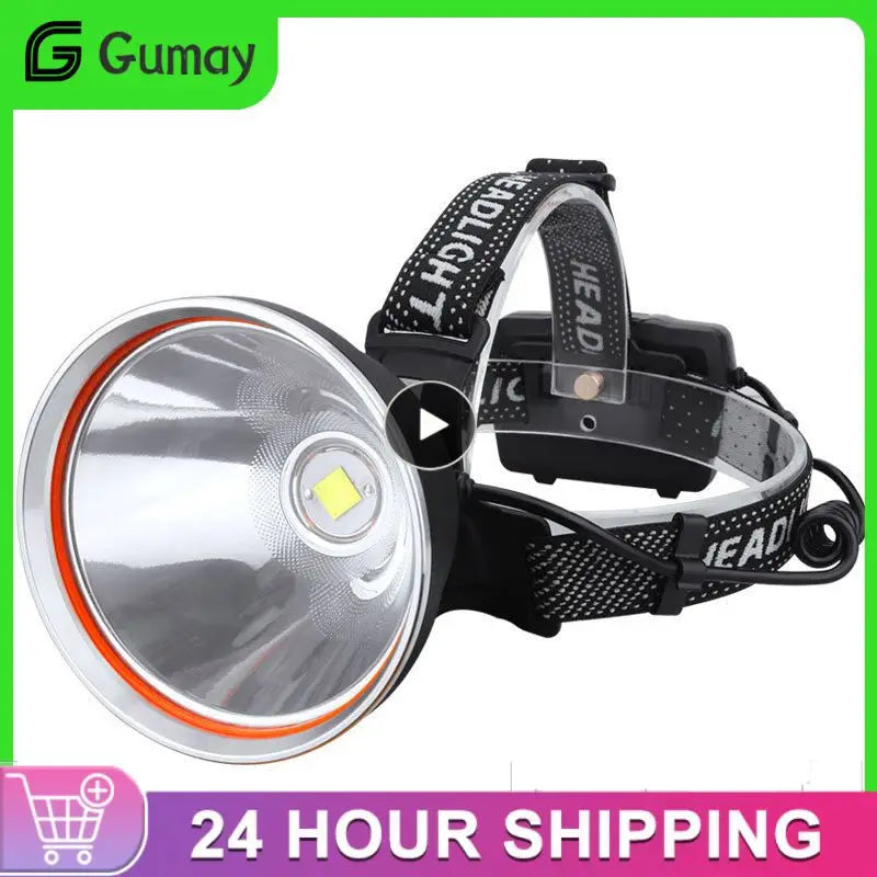 1000M Long Range Super Powerful Led Headlamp 18650 Headlight USB Rechargeable Outdoor Fishing Head Flashlight Camp Lamp