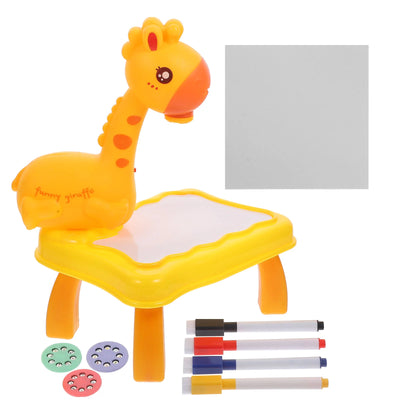 Drawing Table Projection Child Kid Tablet Projector Toy Plastic Outdoor Toddler Toys Painting