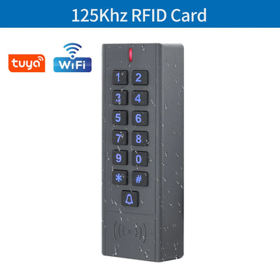 12V-24V WiFi Tuya Smart Life Fingerprint Keypad for RFID Access Control System Proximity Card Standalone Door Access Controller