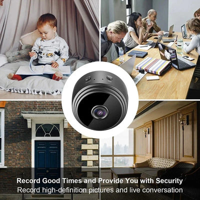 Mini Camera Wireless WiFi  Video Voice Recorder Mobile Phone Synchronization Security Monitoring Camera For For Infants And Pets