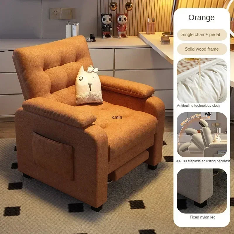 Lazy Computer Chair Home Office Back Sitting Comfortable Sofa Chair Furniture muebles Bedroom Internet Café Gaming Chair