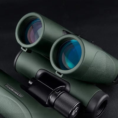 SHUNTU Panorama Super Powerful Flat Field 8x42mm Professional Binoculars 10x42mm ED Night Vision Binocular for Hunting Tourism