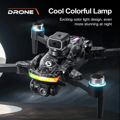 Professional 4K Drone S160 HD Dual Camera FPV WIFI Aircraft Quadcopte Obstacle Avoidance Height Hold Remote Control RC Drone