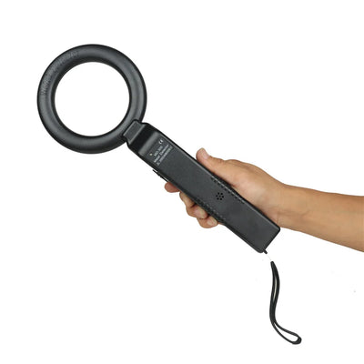 Metal Detector Electronic Metal Detecting Device Airport Security Metal Detector 180°Foldable Head with Light and Sound Alerts