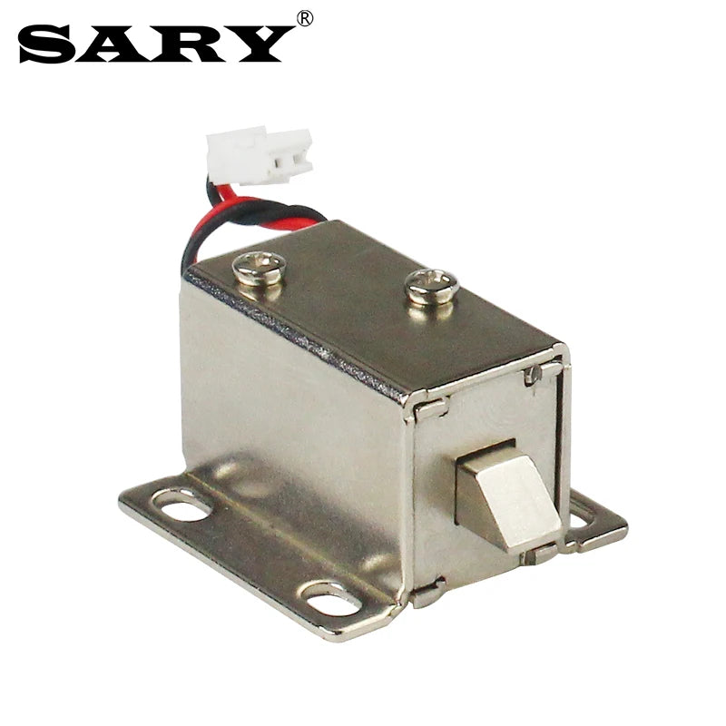 LY031 DC 12V electric control lock electromagnetic lock small access control electric mortise lock electromagnet