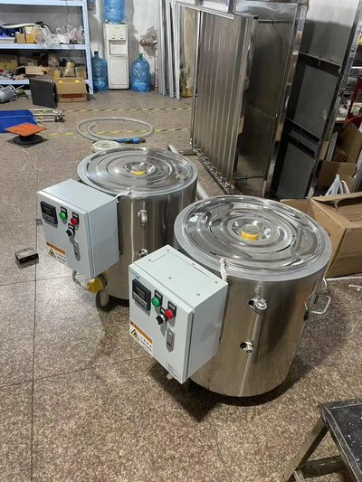 33L Big Volume Industrial Wax Heating Melting Machine Paraffin Wax Melter Machine 3KW Soy Wax Melter