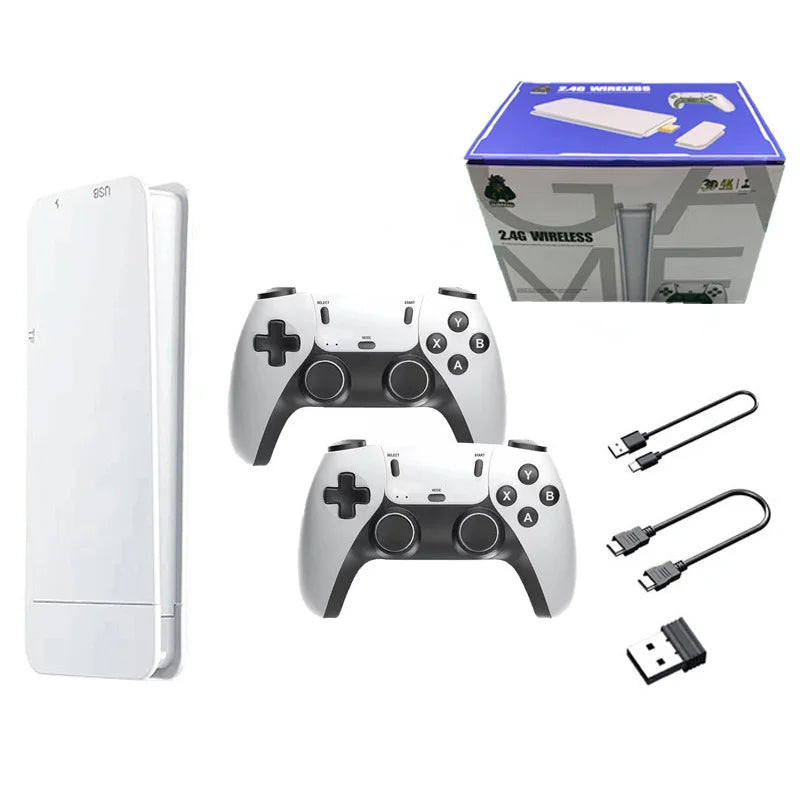 Xiaomi M15 Game Stick Wireless Gamepads Mini TV Handheld Game Console Video Game 64G 30000+ Game Output Two-player for PS1 Etc