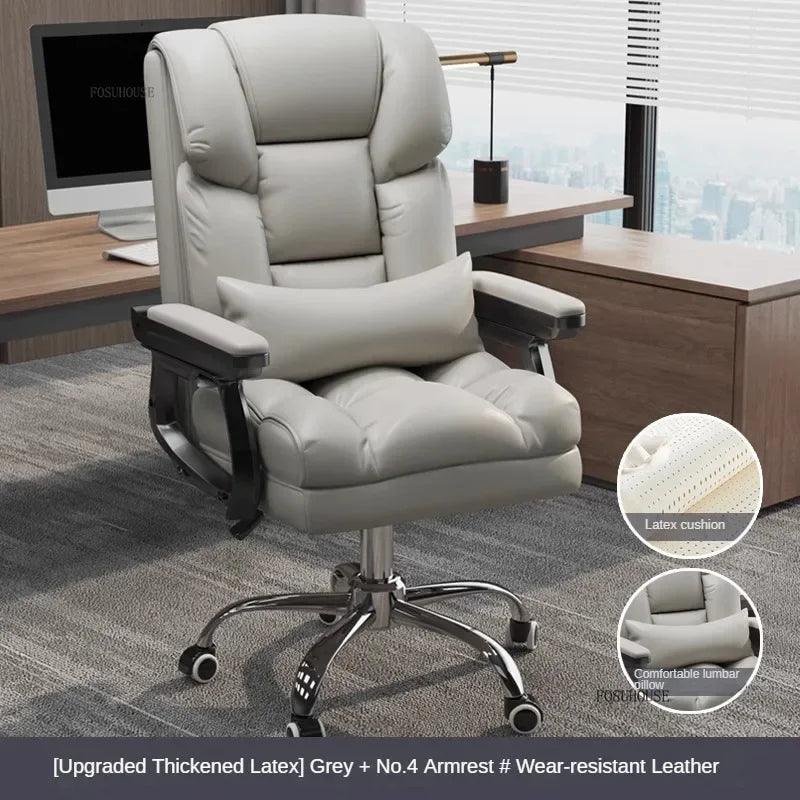 Comfortable Long-term Sitting Office Chairs Reclining Sofa Seat Office Boss Chair Home Dormitory Gaming Chair Office Furniture P