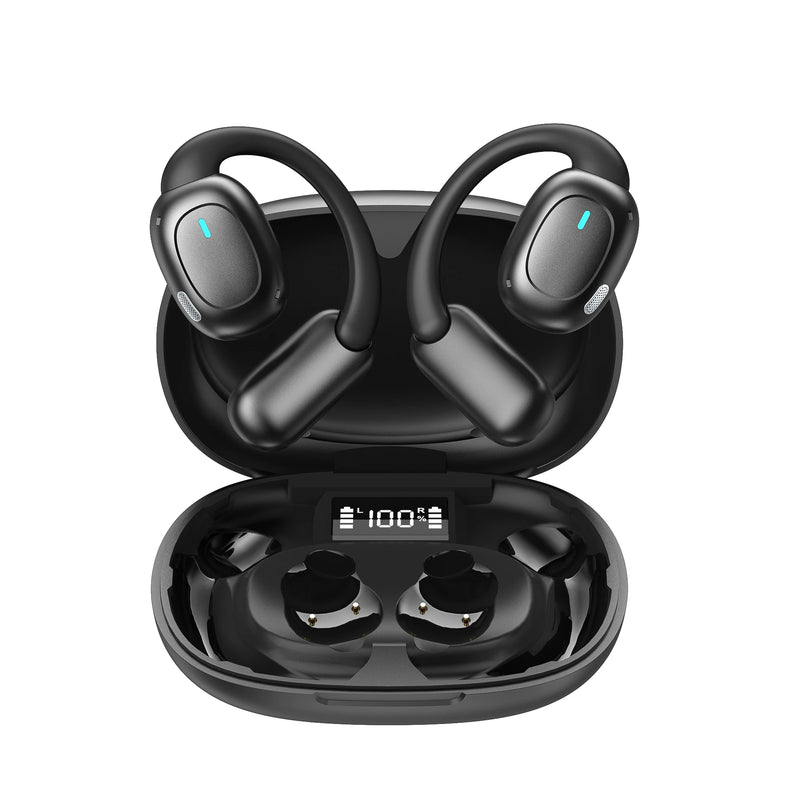 BLAST! i51 Bluetooth 5.3 Wireless Headphones Open Ear OWS Earphones HiFi Sound Headset TWS Earbuds 12 Hours Playback for Sports