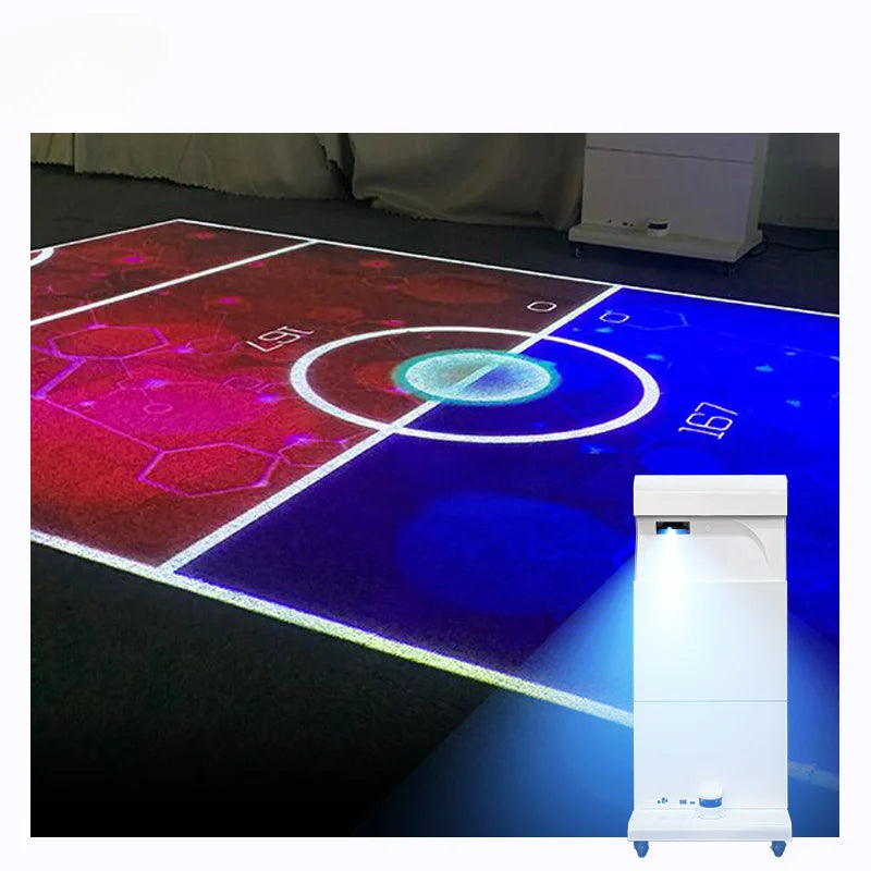 Augmented Reality Projector Interactive System All-in-one Interactive Mobile Floor/Ground Projection Game