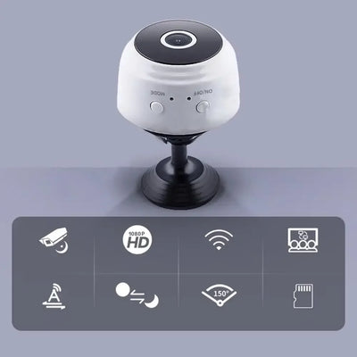 Micro Home Wireless Video CCTV Mini Security Surveillance with Wifi IP Camara Sensor Infrared CMOS 2MP Alarm Camera