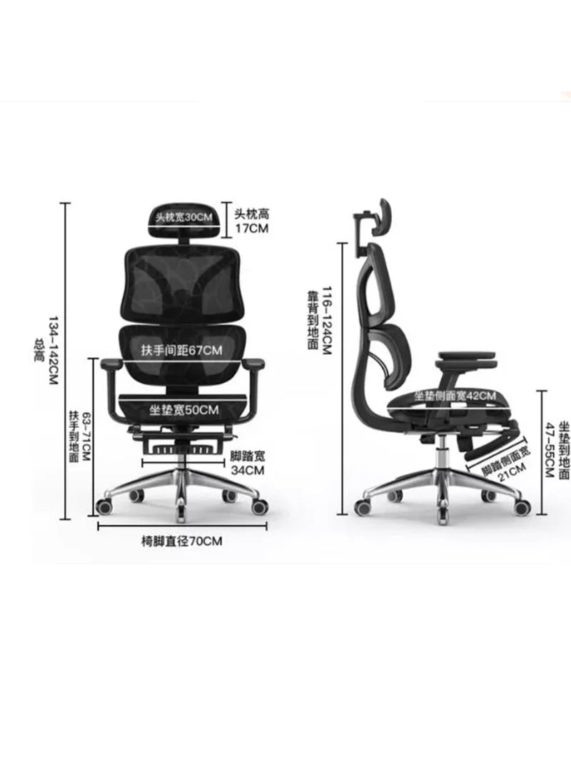 Ergonomic Recliner Office Chair Gaming Student Computer Gaming Chair Esports Work Home Silla De Escritorio Office Furniture