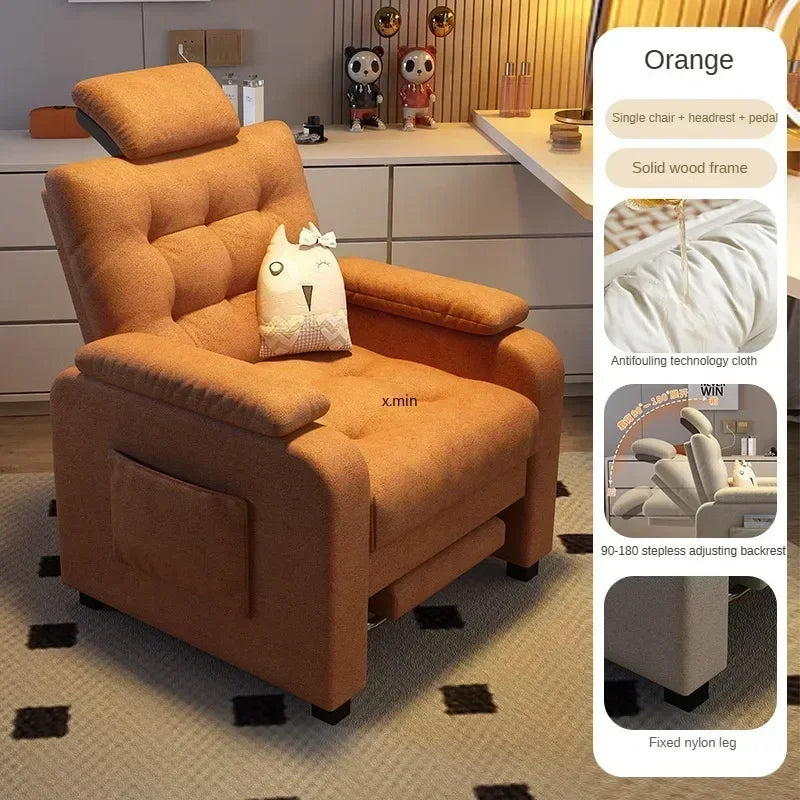 Lazy Computer Chair Home Office Back Sitting Comfortable Sofa Chair Furniture muebles Bedroom Internet Café Gaming Chair