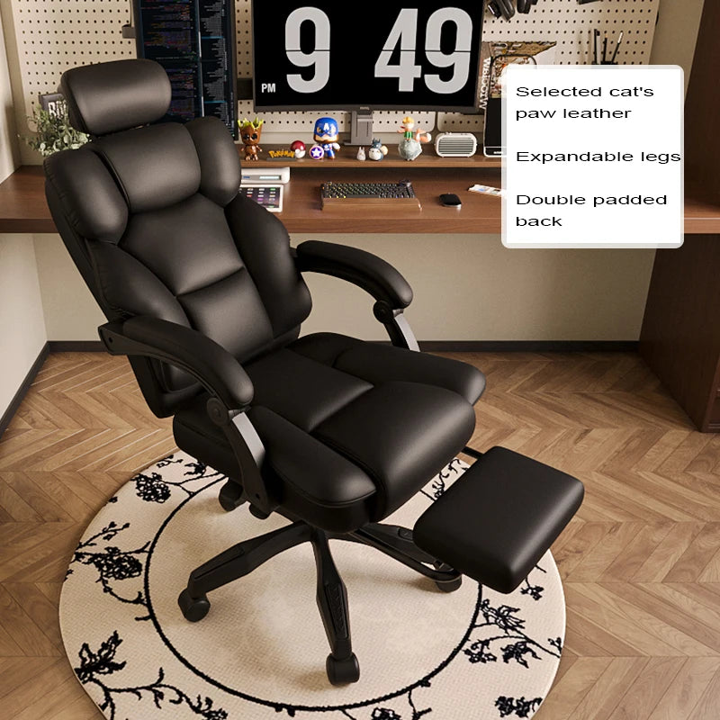 Back Support Chairs Ergonomic Foot Rest Gaming Chairs Adjustable Computer Wheels Relaxing Massage Silla De Oficina Furniture