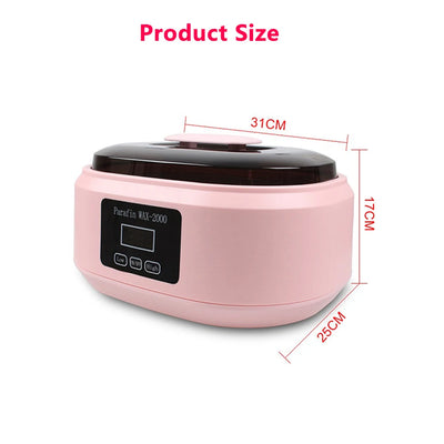 Professional Wax Heater with Adjustable Temperature and Large Capacity Beauty and Body Melting Wax Machine 200W 110V 220V