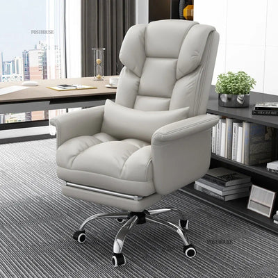 Comfortable Long-term Sitting Office Chairs Reclining Sofa Seat Office Boss Chair Home Dormitory Gaming Chair Office Furniture P