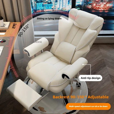 Modern Light Luxury Gaming Chair Comfortable Long-term Sitting Computer Chair Home Study Gamer Chairs Ergonomic Office Chair