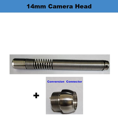 14mm Camera Head IP68 512Hz Built-inTransmitter 304 Waterproof Locator Pipe Sewer Drain Inspection Endoscope Camera,TIMOOK