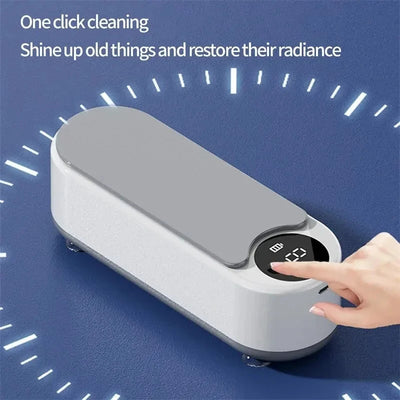 Xiaomi 450ml Clean Ultrasonic Cleaner Portable Household Cleaning Machine Jewelry Cleaner Machine Ring Glasse Makeup Brush New