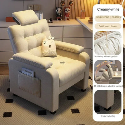 Lazy Computer Chair Home Office Back Sitting Comfortable Sofa Chair Furniture muebles Bedroom Internet Café Gaming Chair