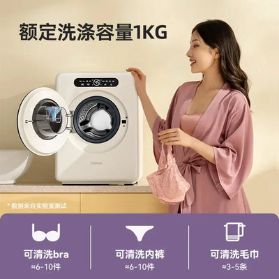 Mini Washing Machine Washing and Drying High Temperature Boiling and Washing Washer and Dryer Machine Underwear