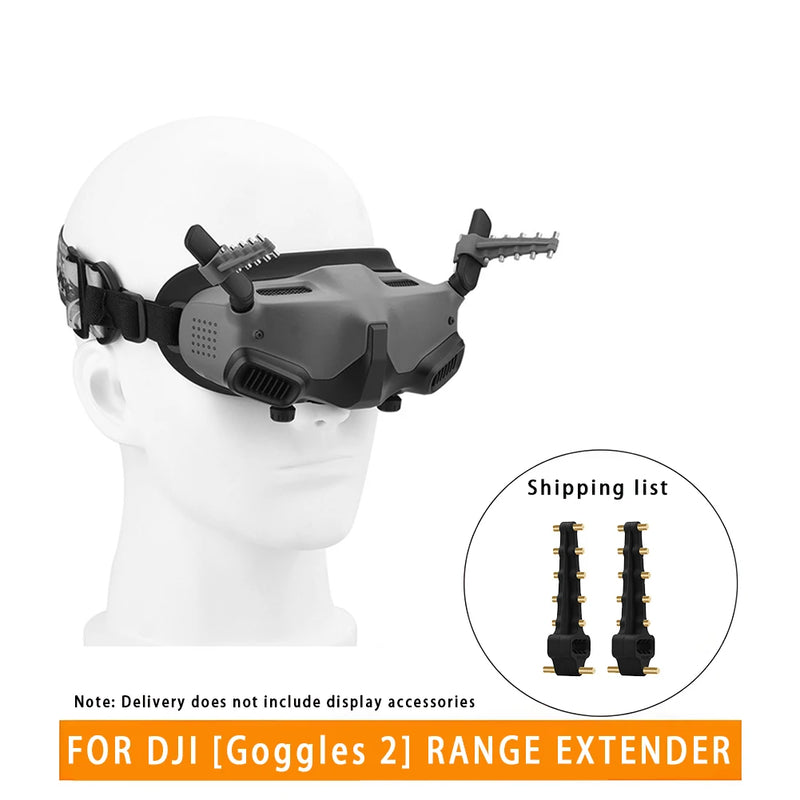 Adjustable Head Strap for DJI Avata Goggles 2 Accessories Battery Holder - Yagi Antenna - Silicone Eye Pad for DJI Avata Goggles