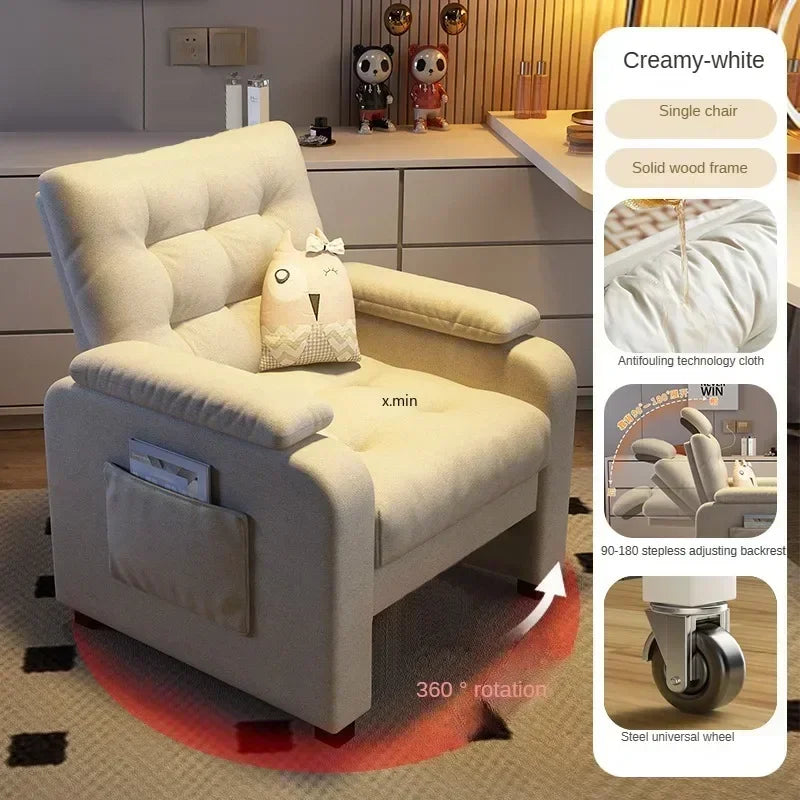 Lazy Computer Chair Home Office Back Sitting Comfortable Sofa Chair Furniture muebles Bedroom Internet Café Gaming Chair