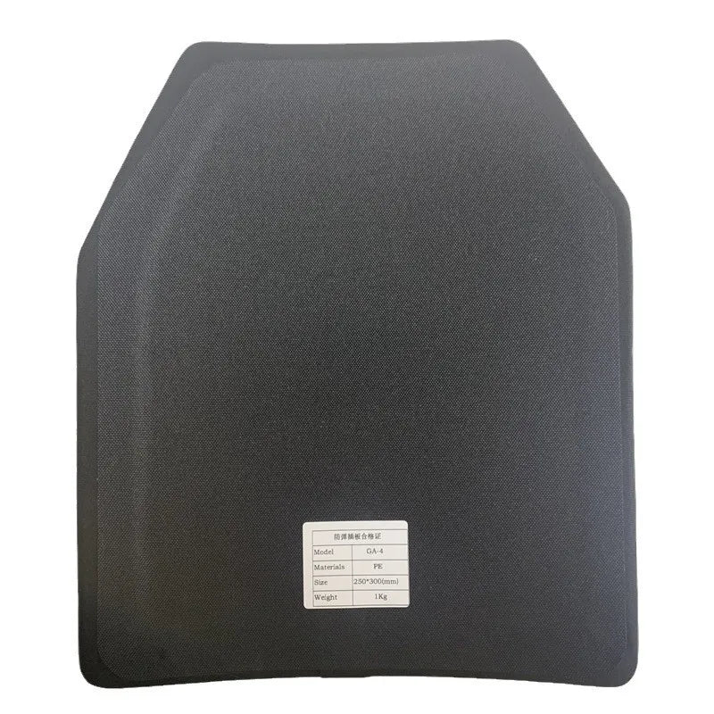 UHMWPE Lightweight PE Bullet-Proof Plate Panel NIJ IIIA Stand Alone Level Body Armor Plate For Vest Bulletproof plate