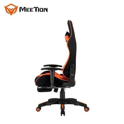 MeeTion CHR25 High Back Ergonomic Recliner Footrest Massage Computer Gamer PC Car Game Racing Seat Gaming Chair