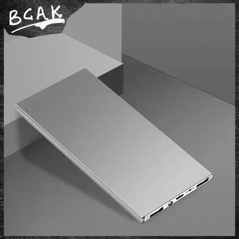 Universal Large capacity power bank rated 10000mAh Android ultra-thin mobile phone universal mobile power bank BCAK