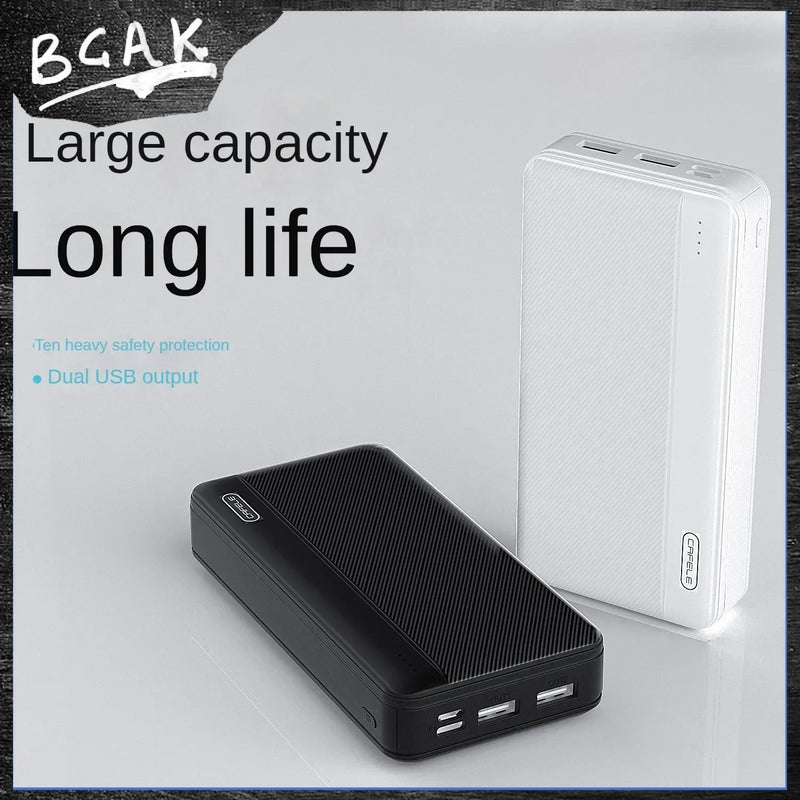 Universal Large Capacity Power Bank 200000mAh 20000mah Fast Charging Portable for Android Mobile Phone Universal BCAK