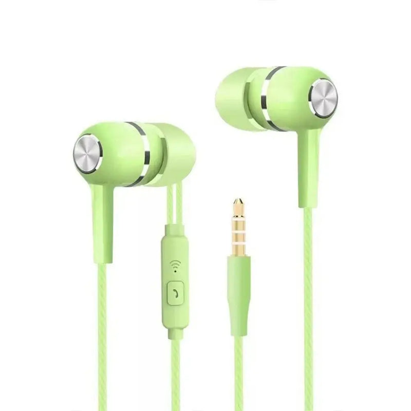 1PC Stereo In-Ear Earphone Earpiece With Microphone 3.5mm Earbuds Portable Universal HiFi Headphone for Apple/Android/Huawei