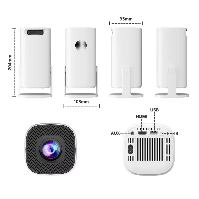 P30 Max Game Projector Mini FreeStyle Home Theater for Xiaomi IOS Android Phone 720P Outdoor 1080P 4K Supported