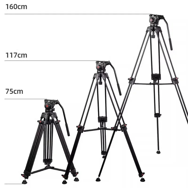 Universal camera tripod, professional photography gimbal, DSLR camera stand tripod