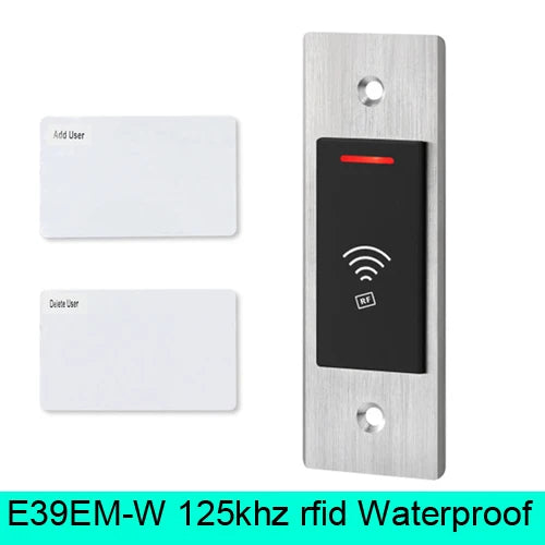 Biometrics Fingerprint Door lock Opener Access Control System Keypad Standalone Access Controller Metal Embedded RFID EM Reader