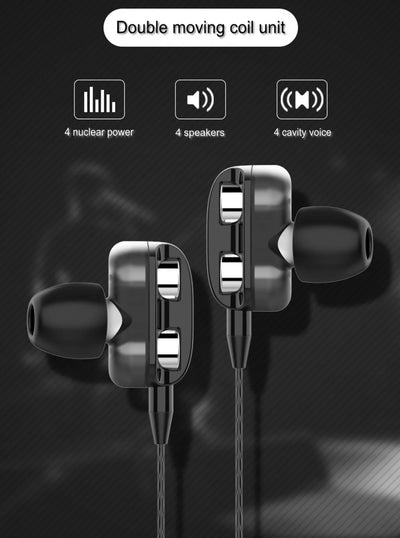 Headphones 3.5mm With Microphone Bass Earphones In-Ear Wired Super Earbuds Wire Earphones For Computer Gaming Headphones For Ps5