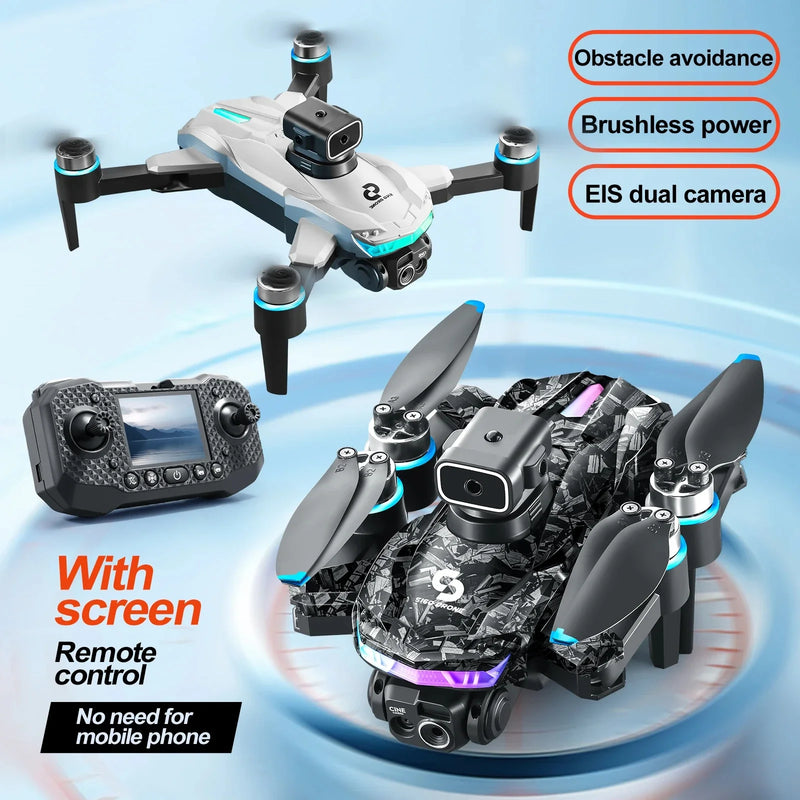 Professional 4K Drone S160 HD Dual Camera FPV WIFI Aircraft Quadcopte Obstacle Avoidance Height Hold Remote Control RC Drone