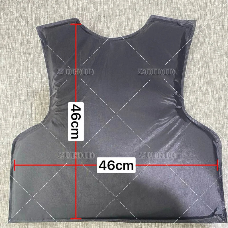 NIJIIIA UHMWPE Soft Armor Panel Lightweight  Front Chest And Back Protection Body Armor Inserts Bulletproof Plate